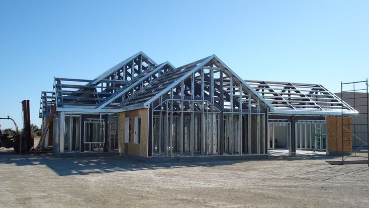 Estrutura em steel frame